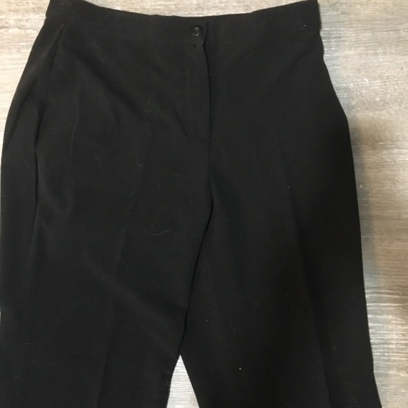 Coldwater creek black career pants 12 - Picture 2 of 4